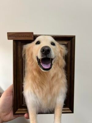 Framed Pet Portrait-Dog