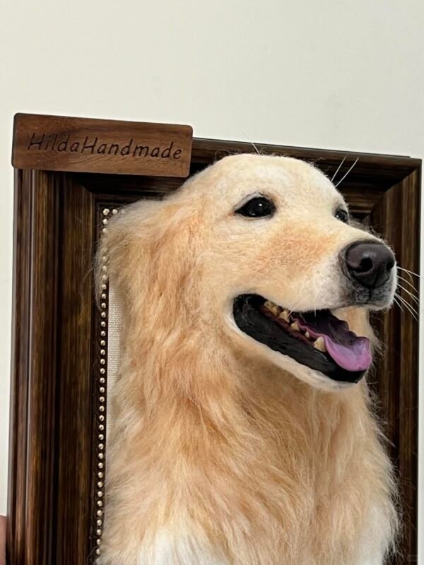 Framed Pet Portrait-Dog